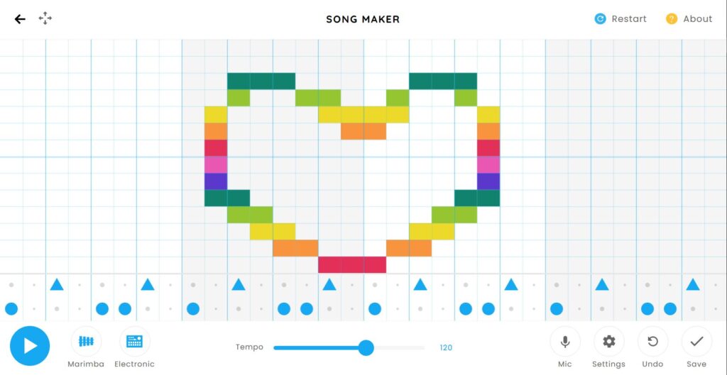 Chrome Music Lab: Song Maker by Google Creative Lab + Use All Five